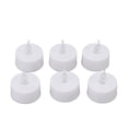 thumbnail image 3 of 12Pcs Flameless LED Candle Light Tea Lights Candles with Color Transparent Wick Halloween Holiday Party Room Ambinece Props, 3 of 6