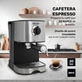 thumbnail image 2 of Cafetera espresso Euforia negro 1, 2 of 9