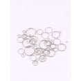 thumbnail image 2 of 10 Sizes, 4-20mm, Double Layer Jump Ring Key Chain Circle, For Diy Bracelets, Necklaces, Keychains & Craft Making Supplies, 2 of 4