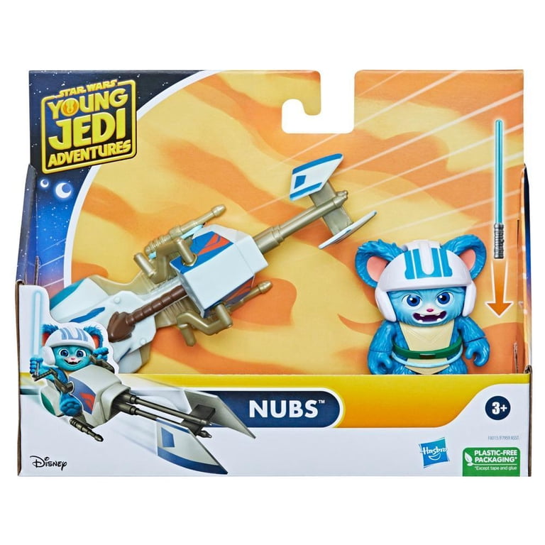 Star Wars, Young Jedi Adventures Nubs Speeder Bike Toy for Kids