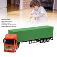 thumbnail image 3 of Container Truck Toy, Alloy ABS 1:50 Scale Container Truck Stimulation Detachable Long Hauler Tractor Trailer Toy For Indoor, 3 of 8