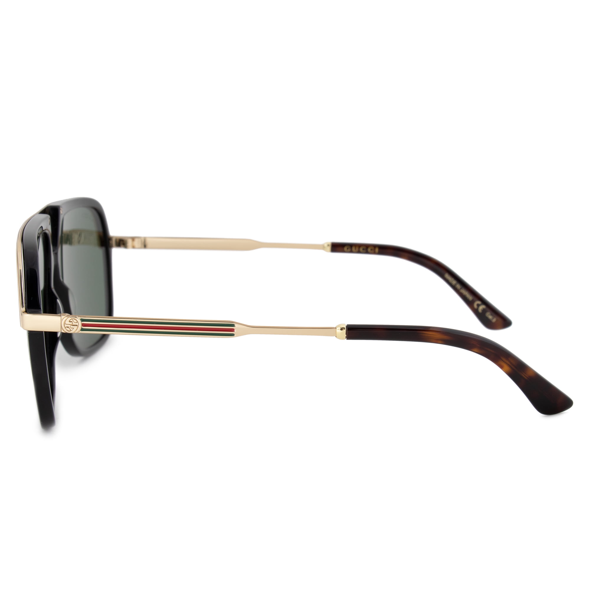 gucci gg0200s black gold 001