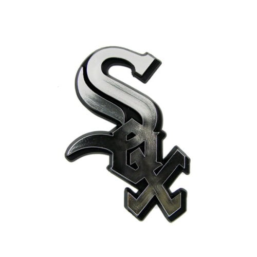 Chicago White Sox Silver Auto Emblème