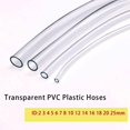 3m PVC Vinyl Tubing Lightweight Grade Clear Plastic Tube, Tubes