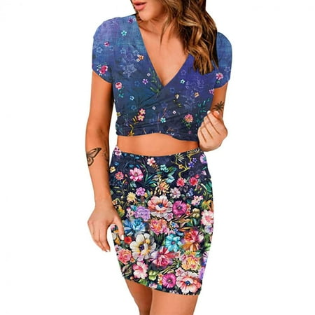 

Juebong Women Summer Sexy Solid Slimming V-Neck Navel Solid Short Sleevedress