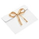 thumbnail image 1 of Sobre con nudo 6.8" x 5", 10Pcs sobre de invitación con cinta para invitaciones y tarjetas de felicitación, regalo de Navidad, cumpleaños, fiesta, blanco, 1 of 7