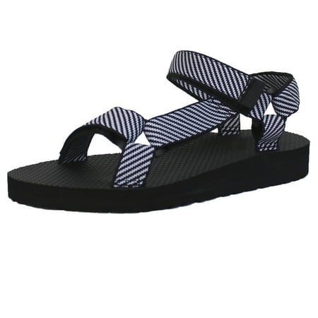 

Women s Open Toe Slide Flat EVA Foam Hook and Loop Sandal (FREE SHIPPING)