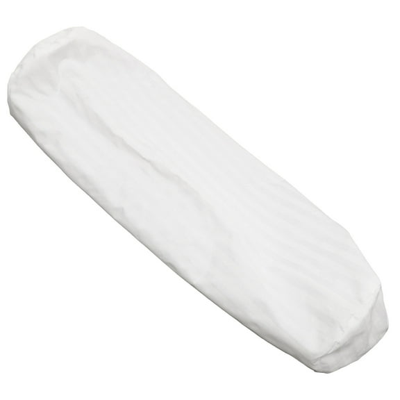 ELAYARD Cylinder Pillow Cover White Reusable Neck Support for Comfort