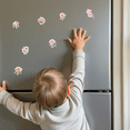 thumbnail image 3 of 35pcs Floral Stationery Stickers Romantic Kids Stickers Toy Blossom Teacher Reward Stickers for Notebooks Luggage Laptop, 3 of 9