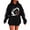 BI09_Black, variant on Oversized Hoodies for Women 2025 Cute Hoodie Plus Size Graphic Basic Soft Sweatshirts Tops Fall Winter Fashion Dark Gray 4XL