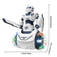 thumbnail image 3 of Toys for Girls 3-6 Years Intelligent Early Learning Robot Singing Dancing Enlightenment Interactive Learning Machine Children's Remote Control Puzzle Electric Toys Toys for 5 Year Girl on Clearance, 3 of 5
