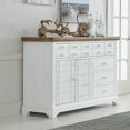 thumbnail image 2 of Progressive Furniture D884-56 Dining Room Server - Light Oak And Distressed White, 2 of 4
