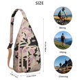 thumbnail image 3 of Outdoor Camo Sling Backpack – Lightweight Tactical Military Daypack for Hiking, Camping, Hunting & Travel, 3 of 4