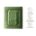 thumbnail image 2 of Luxury Satin Sheets Set Queen Size Sage, 4-Piece Bedding Sets with Deep Pockets - Soft and Smooth Satin Bed Sheets for Ultra Comfort and Elegance, 2 of 8