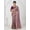 Bouquet, variant on Floral Embroidery And Sequins Work Contrast Border Pure Dola Viscose Silk Saree With Tassels Pallu – Bouquet