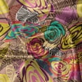 thumbnail image 5 of Ambesonne Abstract Valance Pack of 2, Colorful Rose Blossoms, 54"X18", Multicolor, 5 of 5