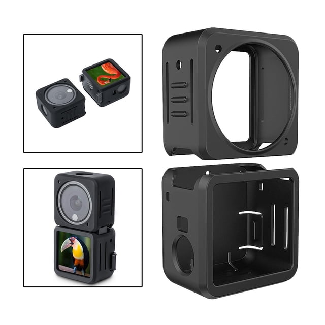 de silicona para cámara, antiarañazos, antiarañazos, de pantalla de cristal para accesorios Sport Outdoor Versión de pantalla dual Macarena Estuche protector