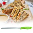 thumbnail image 1 of Slicing Tools Stainless Steel Bread Baking Serrated Spatula Kitchenware Chopper Accessories Divider Utensils Scraper Cake Dough Toast green, 1 of 8