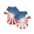 thumbnail image 2 of Dog Shirt, Lightweight Pet Clothes and Breathable Doggy Tee for Independence Day, Patriotic Apparel for Small to Extra Large Dogs, Multiple Colors and Sizes XS-5XL, 1pc, 2 of 6