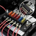 thumbnail image 4 of 2X 6 Way Fuse Block Blade Fuse Box with Negative Bus - ATC/ATO for Boat Yacht Vehicle Auto RV Car Trailer Truck SUV, 4 of 8