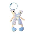 thumbnail image 2 of Handmade Crochet Alphabet A-Z Cute Keychain Cartoon Key Ring Letter Keychains For Women Gift For Friends Birthday, 2 of 8