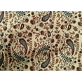thumbnail image 4 of oneOone Organic Cotton Voile Fabric Leaves|Floral & Paisley Block Print Fabric BTY 42 Inch Wide, 4 of 4