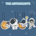 thumbnail image 4 of Visland 2Pcs Car Pendant Cute Astronaut Creative Car Rearview Mirror Hanging Perfume Pieces for Vehicle, 4 of 4