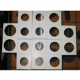 thumbnail image 5 of 100 Uds. Portamonedas cuadrados de cartón suministros para monedas colección de álbumes de monedas sello de faro soporte para monedas, 5 of 5