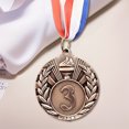 thumbnail image 3 of Medallas de premio de 5 cm, recompensas para estudiantes, medallas de ganador de metal para carrera de fiesta de espectáculo de talentos, 3 of 9