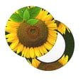 thumbnail image 2 of Naloa Sunflower3 Round Bar Stool Cushion Cover 12-14 inch, Fits Kitchen, Office, Restaurant Chairs - 12 inch, 2 of 7