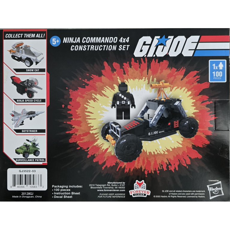 G.I. Joe Ninja Commando 4x4 Construction Set - Walmart.com