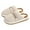 Beige, variant on Penkiiy Warm Slippers for Women Ladies Cotton Memory Foam Slippers Women's Slippers House Bedroom Slippers for Plush Comfy Lined Slide Shoes Pink Slippers