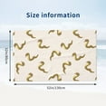 thumbnail image 2 of Cartoon Cute Snake Bath Towel, Highly Absorbent towels for bathroom Quick Drying Microfiber Bath Towels for Body, Soft Shower Towels for Sport, Yoga, SPA, Gym 27x55in, 2 of 5