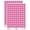 Hot Pink, variant on Silly Beaver Doodle 200+ Round Stickers - Dark Blue - Gloss Finish - 0.50" Size
