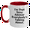 White/Red, variant on Funny Advisor Gifts for Mom - 'I'm That Sexy Advisor Everybody's Talking About.' Two Tone Coffee Mug, Mother's Day Unique Gifts from Family
