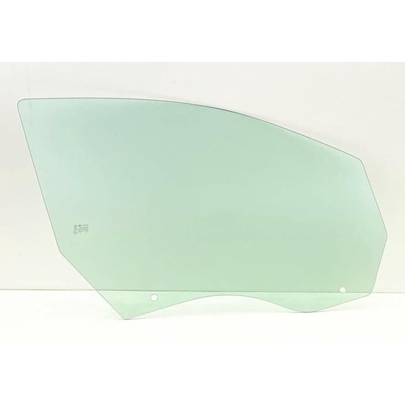 Tempered Passenger Right Side Front Door Window Door Glass Compatible with Ford Taurus 4 Door Sedan 2010-2019 Models