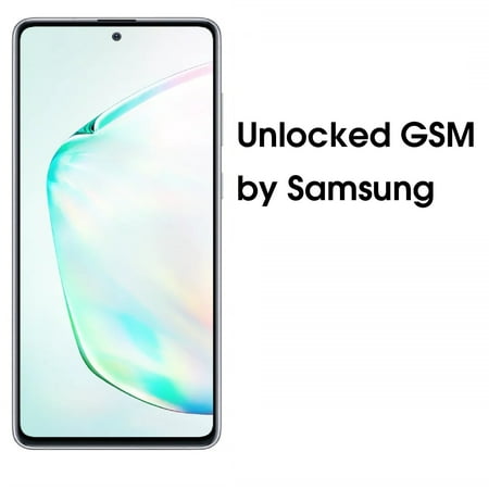 Samsung Galaxy Note 10 Lite N770F 128GB Dual-SIM GSM Unlocked Phone (International Variant/US Compatible LTE) - Aura Glow