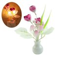 thumbnail image 3 of Mini Tulip Night Light Soft Romantic Sensor Baby Bed Room Lamp Home Decor, 3 of 8