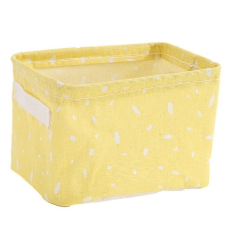 Laundry Bag Waterproof Clothes Organizer Box Cloth Cargo Holder Portable Multi Purpose Storage Yellow White Dot Daily Necessities Canada Laundry Bag Waterproof Clothes, Yellow Fabric Storage Box Uk