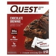 thumbnail image 1 of Brownie de chocolate Protein Bar Quest Nutrition, 60 g, 4 barras, 1 of 3