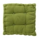 thumbnail image 2 of Cojín para Silla Almohada Cuadrada para Cojín Del Asiento Futon Espesar Cojín para Silla / Ventana de Bahía, para Leer en , Cuarto Verde, 2 of 9