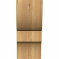 thumbnail image 2 of 6"W x 6"D x 14"H Ridgewood Rough Sawn Corbel, Western Red Cedar, 2 of 9