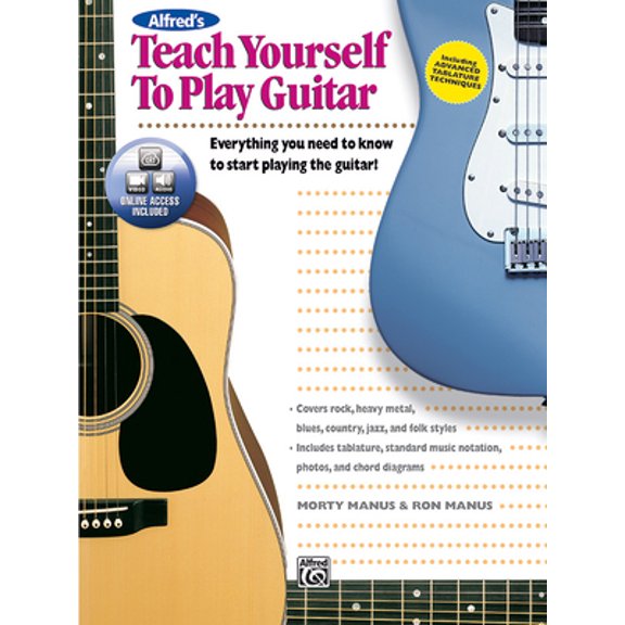 Pre-Owned Teach Yourself: Alfred's Teach Yourself to Play Guitar: Everything You Need to Know to Start Playing the Guitar!, Book & Online Video/Audio (Other)