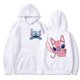 thumbnail image 3 of Sudadera con capucha de Disney Stitch para mujer, ropa de calle Harajuku, bonita sudadera de Anime, ropa de calle de Manga, Unisex, 3 of 5