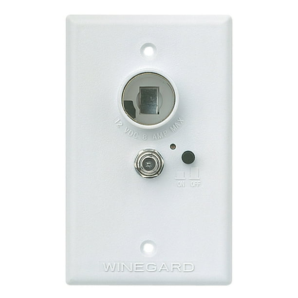 Winegard RV Cable TV Antenna Power Receptacle