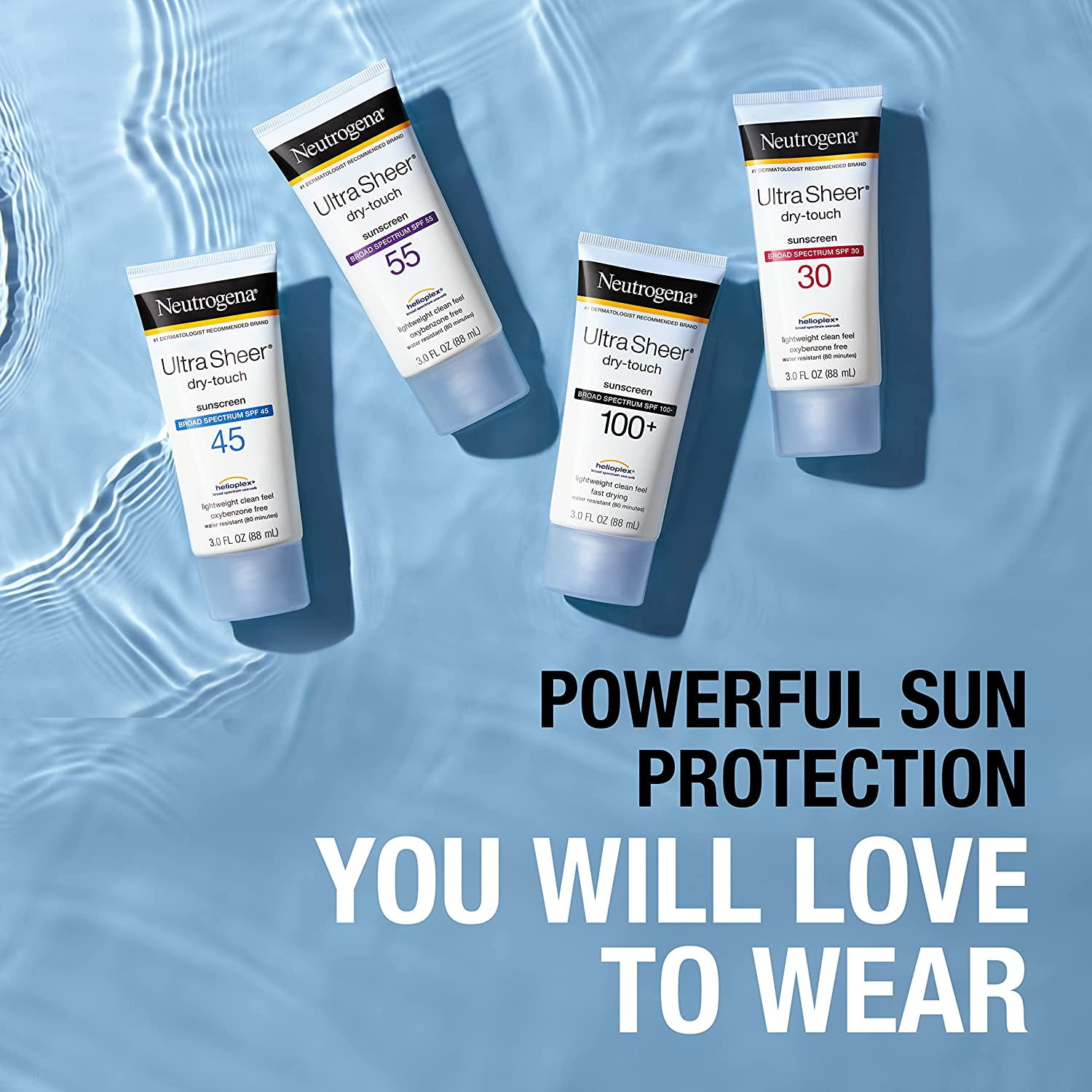 NEUTROGENA ULTRA SHEER SPF55 3OZ