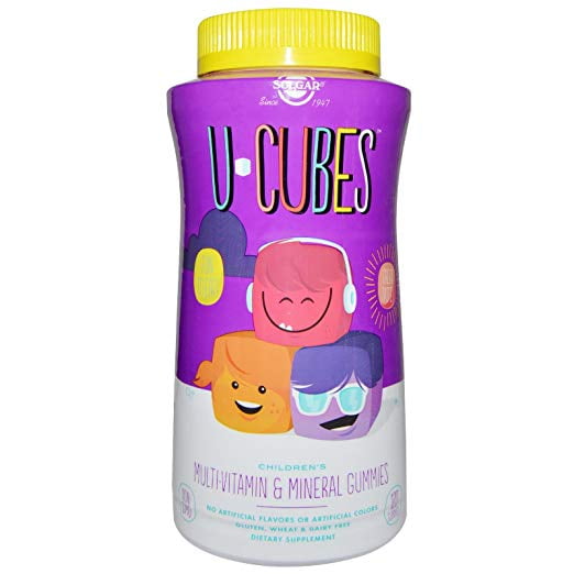 Solgar, UCubes, Children's MultiVitamin & Mineral Gummies, 120