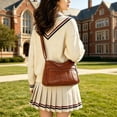 thumbnail image 3 of Sunyuer Fashion Crossbody Bag For Women Shoulder Bag Soft PU Leather Handbags Purses Multi Pocket Hobo Tote Bag, 3 of 6