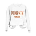thumbnail image 6 of Bovemsi Womens Sweatshirts Pumpkin Season Sweatshirt Crewneck Long Sleeve Fall Shirt Halloween Holiday Pullover Fashion Outfits 2025 Clothes, 6 of 6