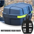 thumbnail image 2 of Miangastore Motorcycle Luggage Cargo Rack Luggage Rack Mounting Motorcycle Rear Backrest Detachable Luggage Rack Rear Carrier Rack, 2 of 8